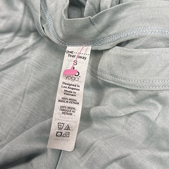 Alo Yoga Dreamer Short Sleeve Top Mint Green Blue Size Small - Picture 6 of 7